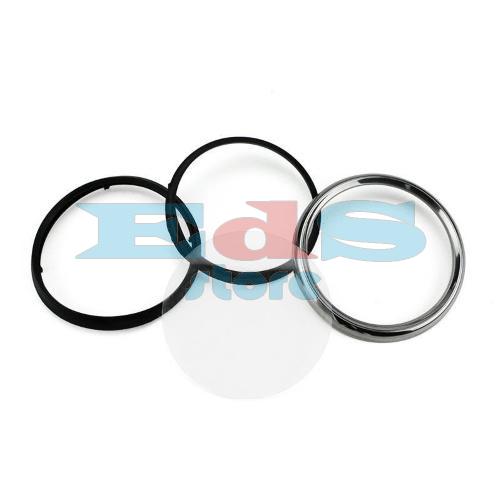 KIT VETRO + CORNICE CONTACHILOMETRI CROMATA + GUARNIZIONE VESPA PX (FINO AL 1982)