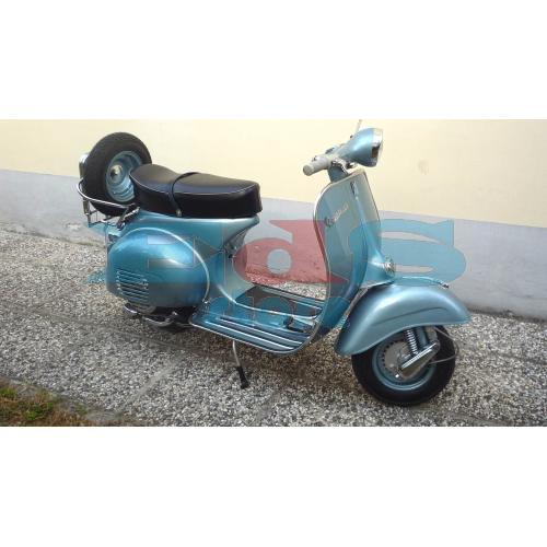 CHROME REAR LUGGAGE CARRIER WITH SPARE WHEEL HOLDER