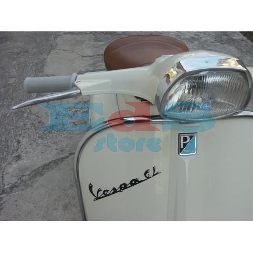 FRONT EMBLEM -VESPA GL- SCRIPT BADGE