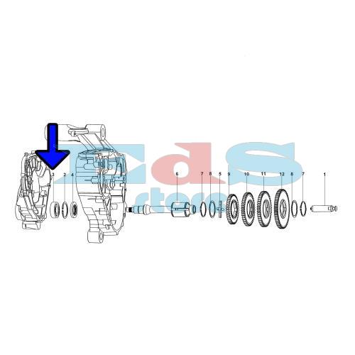 BEARING FOR REAR WHEEL LML STAR 200 4T