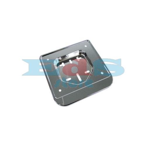 PORTATARGA PER TARGHE CICLOMOTORI DAL 2004 - IN PLASTICA CROMATO