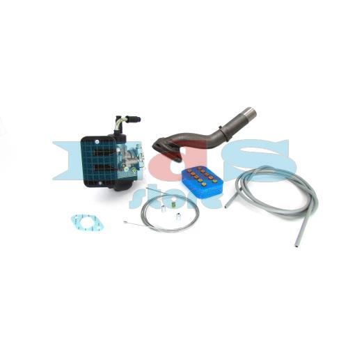 COMPLETE DELL'ORTO 21MM CARBURETOR KIT VESPA PK 50 / 125 (3 HOLES)