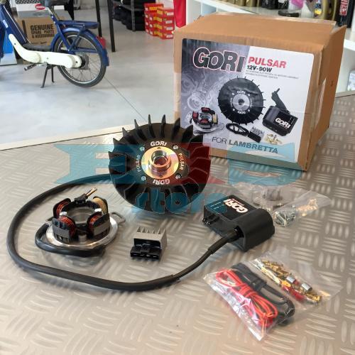 ENCENDIDO ELECTRÓNICO 12V "GORI PULSAR" - LAMBRETTA (cono grande)