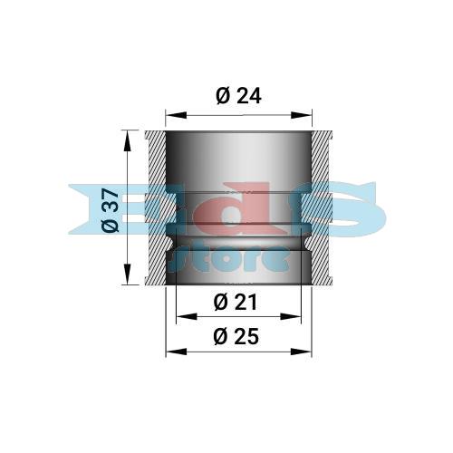 MANICOTTO CARBURATORE PHBG 15-21 B (37 mm)