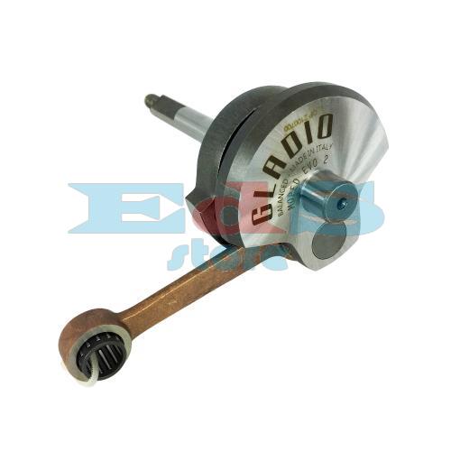 GLADIO "MOPED EVO 2" RACING CRANKSHAFT  - PIAGGIO CIAO -  PIN 12 WITH CAGE