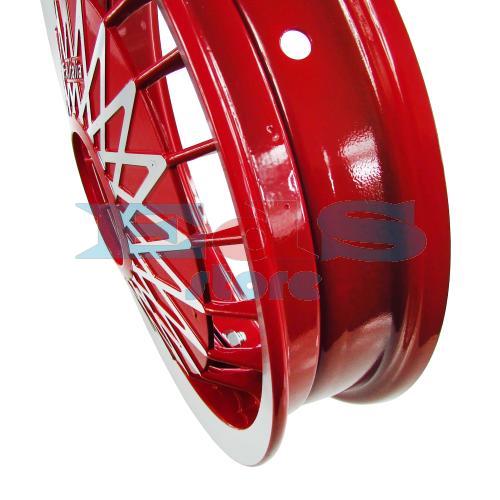 WHEEL RIM 10' - VESPA - MODEL CERES - RED