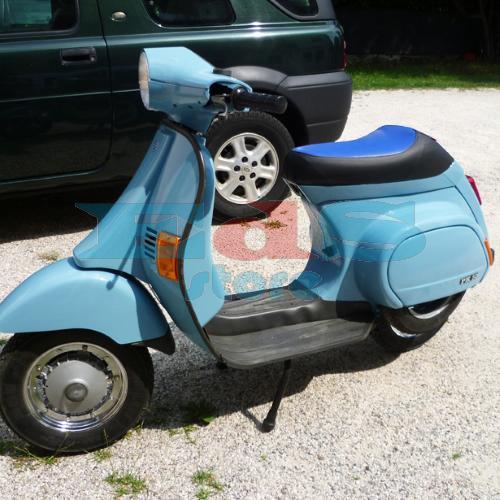 PAIR OF FRONT INDICATOR LENSES - VESPA PK FROM 1985 - ORANGE