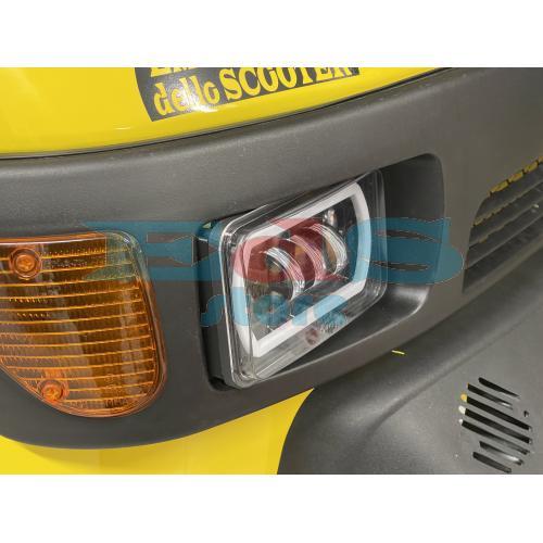 KIT FARO DELANTERO FULL LED APE 50 (2 PIEZAS) - MODELO CON DOS FAROS