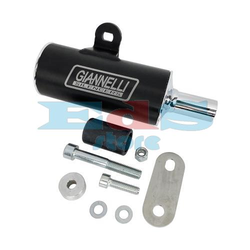 CHROME SILENCER FOR GIANNELLI EXHAUST VESPA 125–150 PX – LML (PX FROM 2011)